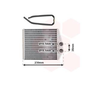 Acquista Scambiatore calore per riscaldamento abitacolo da VAN WEZEL 37006355 a buon mercato per soli 29,29 €