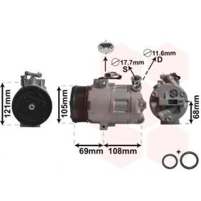 Acquista Compressore aria condizionata da VAN WEZEL 3700K358 a buon mercato per soli 313,04 €