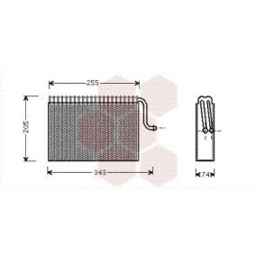 Verdampfer, Klimaanlage 3700V171
