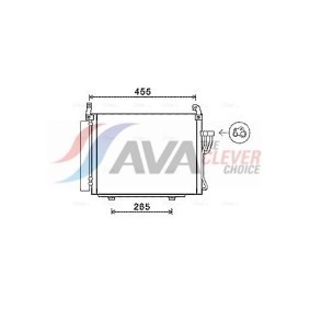 Köp Kylare av AVA COOLING SYSTEMS HY2447 till det låga priset 1373,12 kr