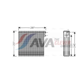 Köp Kondensor, klimatanläggning av AVA COOLING SYSTEMS JE5076 till det låga priset 1050,26 kr