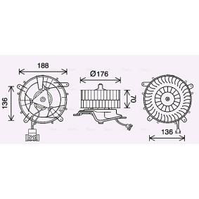 Gebläsemotor MS8689 für MAYBACH