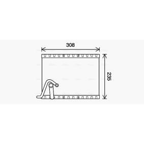 Verdampfer, Klimaanlage PEV401