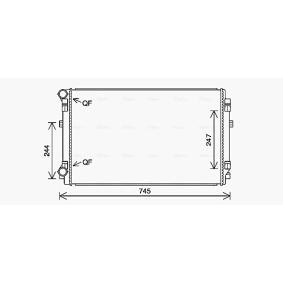 Acquista Radiatore motore da AVA COOLING SYSTEMS VN2404 a buon mercato per soli 219,29 €
