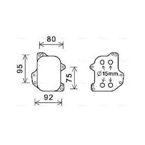 Achetez des Radiateur d'huile AVA COOLING SYSTEMS VN3393 à prix pour 65,58 €