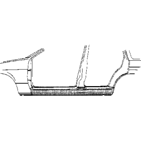Schweller für VAUXHALL von VAN WEZEL