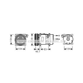 Klimakompressor von AVA COOLING SYSTEMS