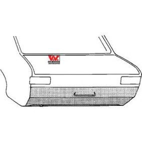 Köp Bakvägg av VAN WEZEL 3758.35 till det låga priset 1182,32 kr