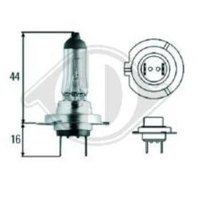 Glühlampe, Fernscheinwerfer LID10018 für SSANGYONG