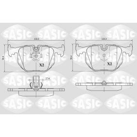 Achetez des Plaquettes de frein SASIC 6216054 à prix pour 32,08 €