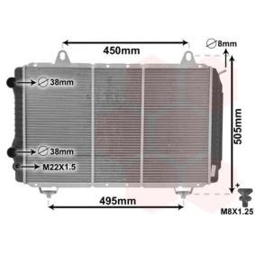 Kjøp Radiator, motorkjøling av VAN WEZEL 40002112 til den lave prisen 2461,54 NOK