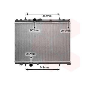 Achetez des Radiateur du moteur VAN WEZEL 40002265 à prix pour 114,36 €