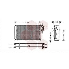Comprar Radiador de calefacción de VAN WEZEL 40006172 a bajo precio de 49,83 €
