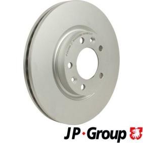 Compre Discos de travão de JP GROUP online para Doblo III MPV (K9) a preços moderados