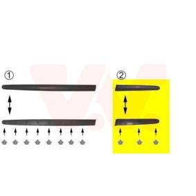 Comprar Listón embellecedor / protector, panel lateral de VAN WEZEL 4028429 a bajo precio de 10,88 €