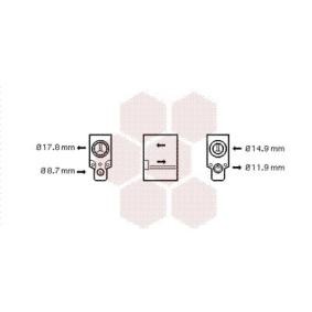 Expansionsventil, Klimaanlage 43001336 von VAN WEZEL günstig für 69,57 € online kaufen