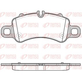 Bremsbeläge für PORSCHE von KAWE