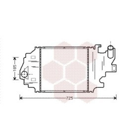 Kjøp Intercooler av VAN WEZEL 43004320 til den lave prisen 2530,26 NOK