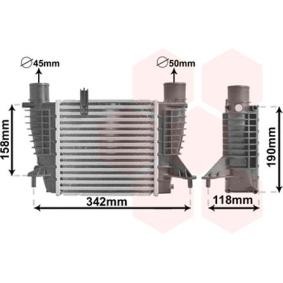 Kjøp Intercooler av VAN WEZEL 43004338 til den lave prisen 1686,12 NOK