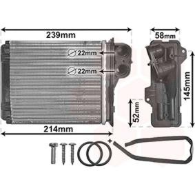 Comprar Radiador de calefacción de VAN WEZEL 43006398 a bajo precio de 32,42 €