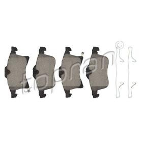 Acquista Kit pastiglie freni da TOPRAN 208 504 a buon mercato per soli 32,19 €