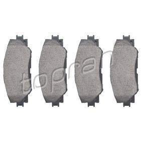 Achetez des Plaquettes de frein TOPRAN 600 591 à prix pour 27,92 €