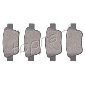 Achetez des Plaquettes de frein TOPRAN 600 597 à prix pour 23,64 €