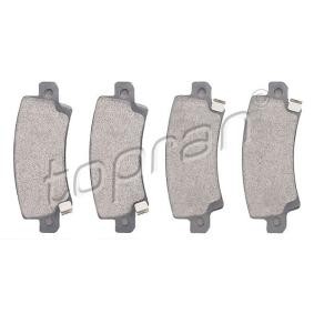 Achetez des Plaquettes de frein TOPRAN 600 603 à prix pour 20,93 €