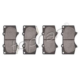 Achetez des Plaquettes de frein TOPRAN 600 619 à prix pour 32,51 €