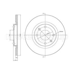 Bremsscheibe 800-401C von CIFAM günstig für 96,24 € online kaufen