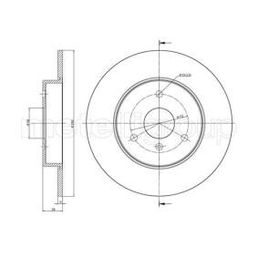 Bremsscheibe von CIFAM 800-538C