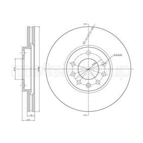 Bremsscheibe 800-605C von CIFAM günstig für 45,32 € online kaufen