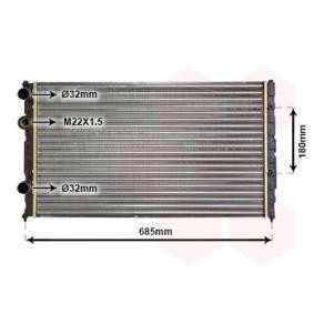 Köp Kylare av VAN WEZEL 49002031 till det låga priset 1166,20 kr