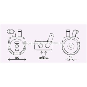 Acquista Radiatore olio motore da PRASCO MZ3289 a buon mercato per soli 63,33 €