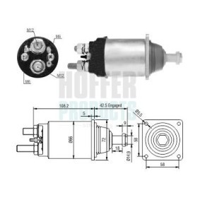 Acquista Elettromagnete motorino avviamento da HOFFER 6646254 a buon mercato per soli 117,64 €