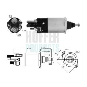 Köp Solenoid, startmotor av HOFFER 6646255 till det låga priset 1115,54 kr