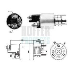 Magnetschalter Anlasser von HOFFER für E-Klasse T-modell (S212) günstig online kaufen