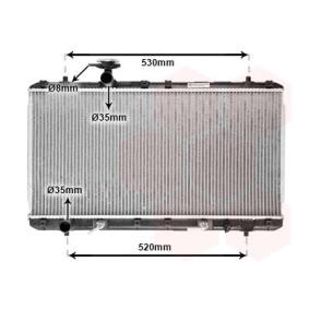 Achetez des Radiateur du moteur VAN WEZEL 52002063 à prix pour 186,21 €