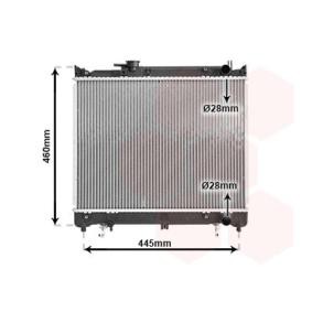 Achetez des Radiateur du moteur VAN WEZEL 52002071 à prix pour 153,47 €