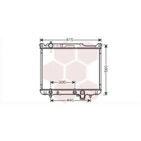 Achetez des Radiateur du moteur VAN WEZEL 52002097 à prix pour 276,20 €