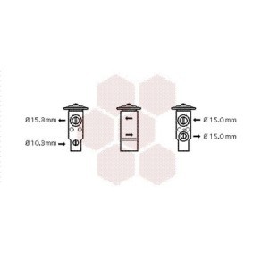 Expansionsventil, Klimaanlage 53001070