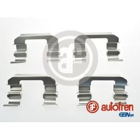 Zubehörsatz, Scheibenbremsbelag D42486A