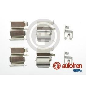 Zubehörsatz, Scheibenbremsbelag D42586A