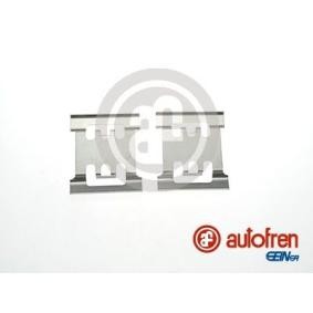 Zubehörsatz, Scheibenbremsbelag D42803A