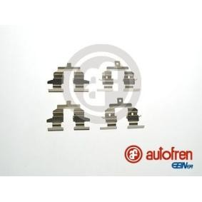 Zubehörsatz, Scheibenbremsbelag D42822A