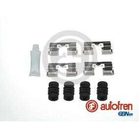Zubehörsatz, Scheibenbremsbelag D42854A
