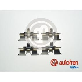 Zubehörsatz, Scheibenbremsbelag D42892A