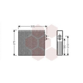 Verdampfer, Klimaanlage 5300V421