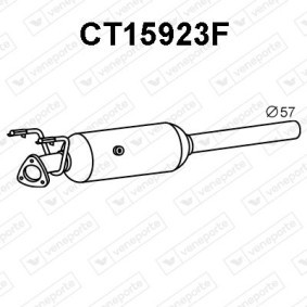 Køb Partikelfilter af VENEPORTE CT15923F til den lave pris 4109,29 DKK