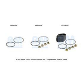 Montagesatz, Abgasrohr für NISSAN von BM CATALYSTS